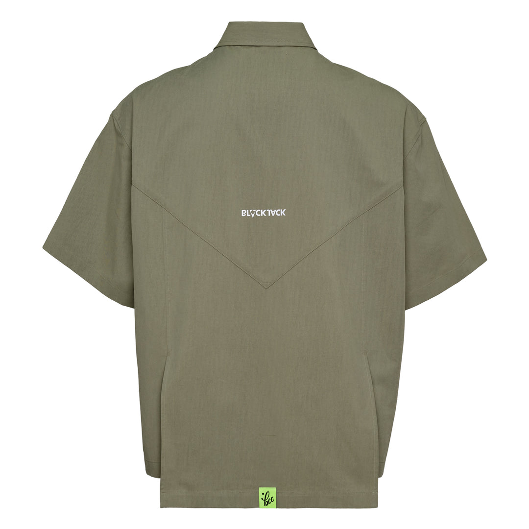 Tank Shirt In Twill Cotton