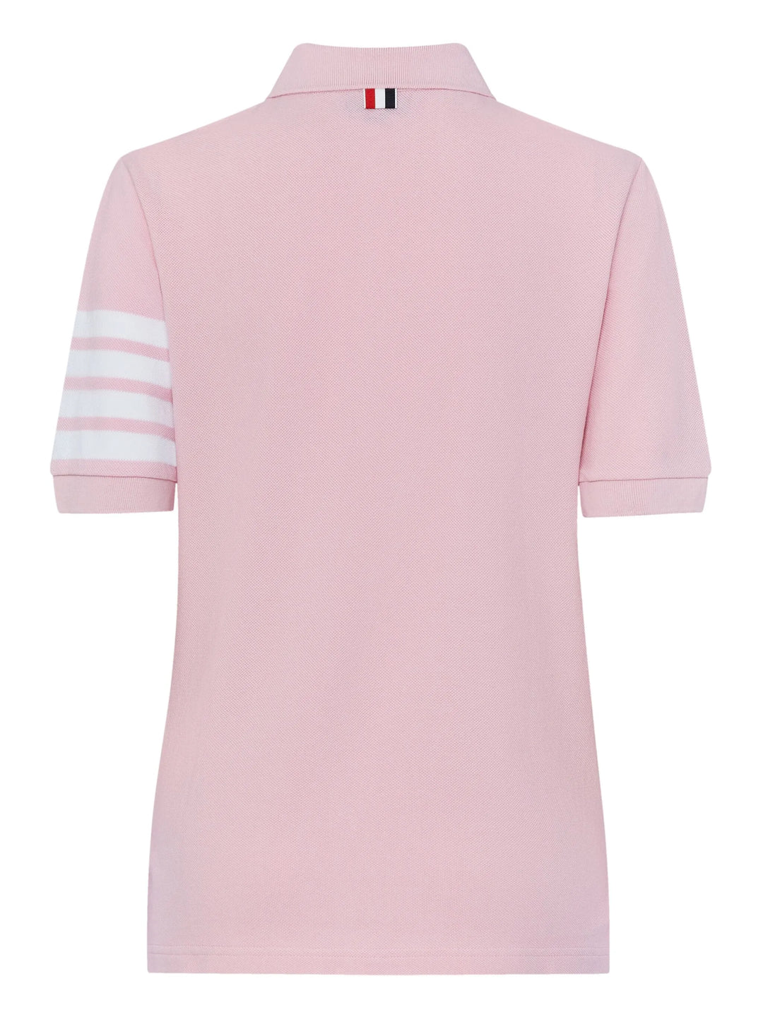 Short Sleeve Polo With Engineered Bar Women