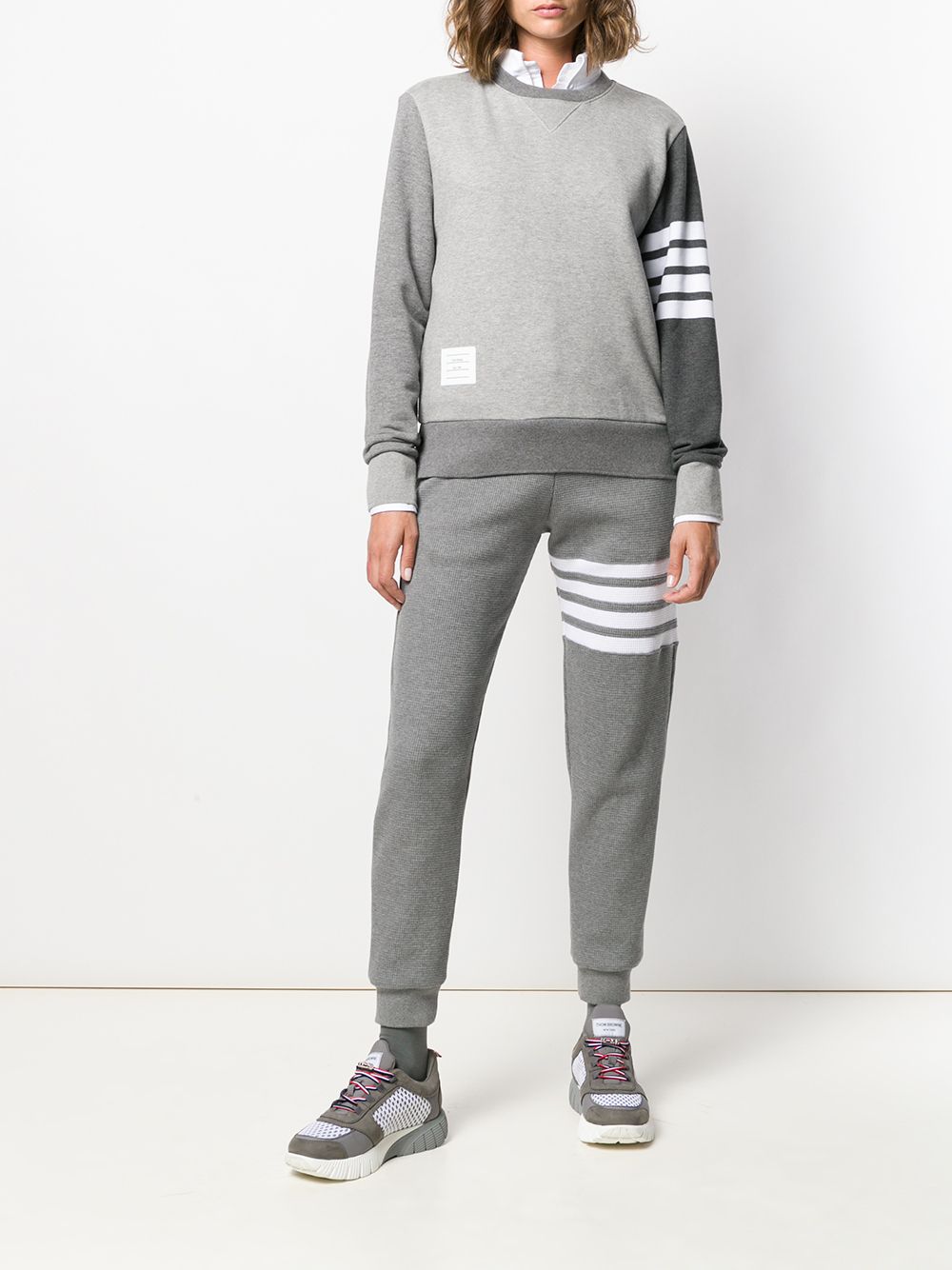 Funmix Classic Loopback 4-Bar Sweatshirt Women