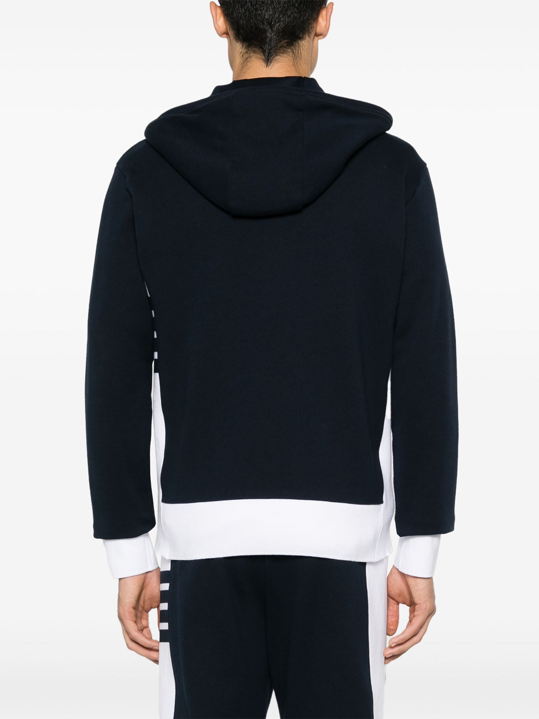 Classic 4-Bar Jersey Zip Hoodie