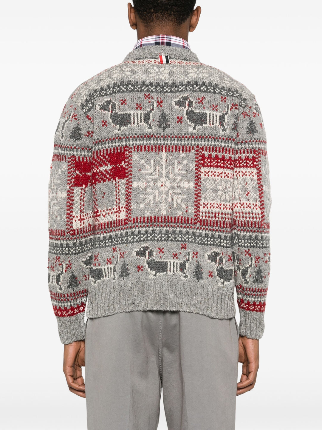 Holiday Hector Mohair Tweed Crew Neck Pullover Men