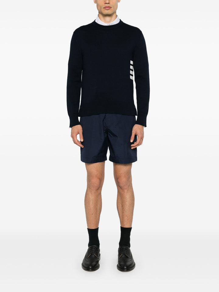 Cotton 4-Bar Pullover Men