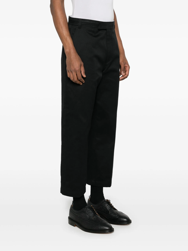 Cotton Twill Utility Trousers Men