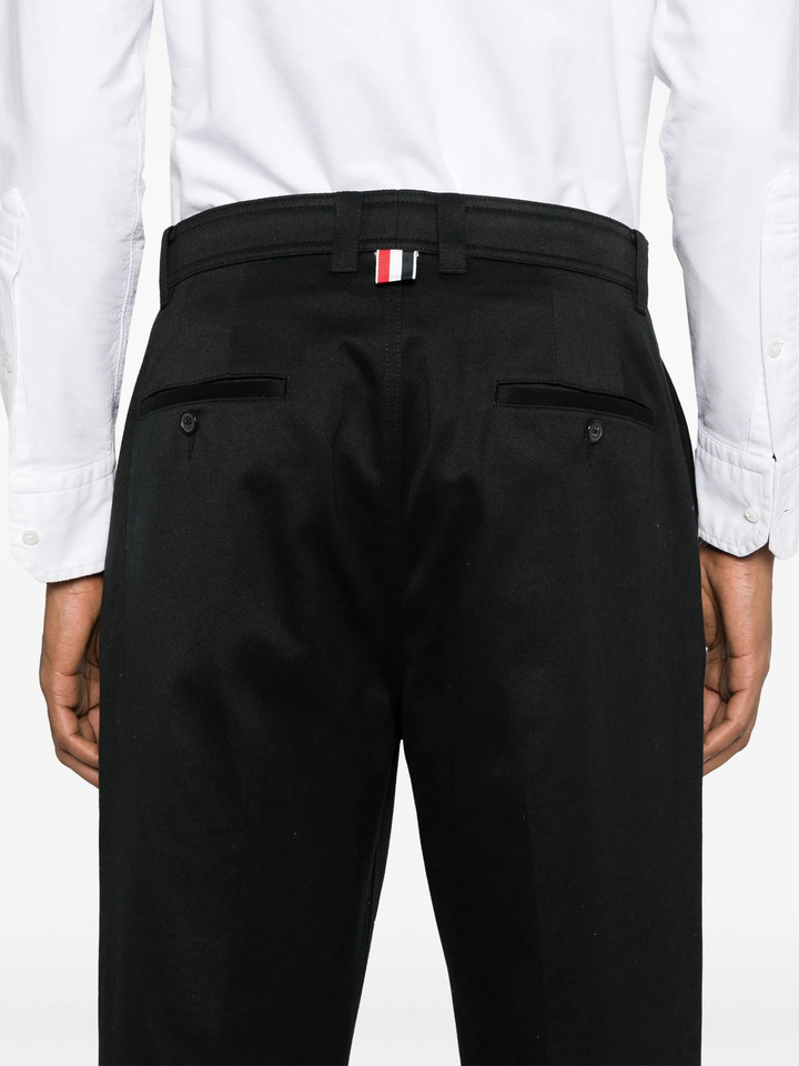 Cotton Twill Utility Trousers Men