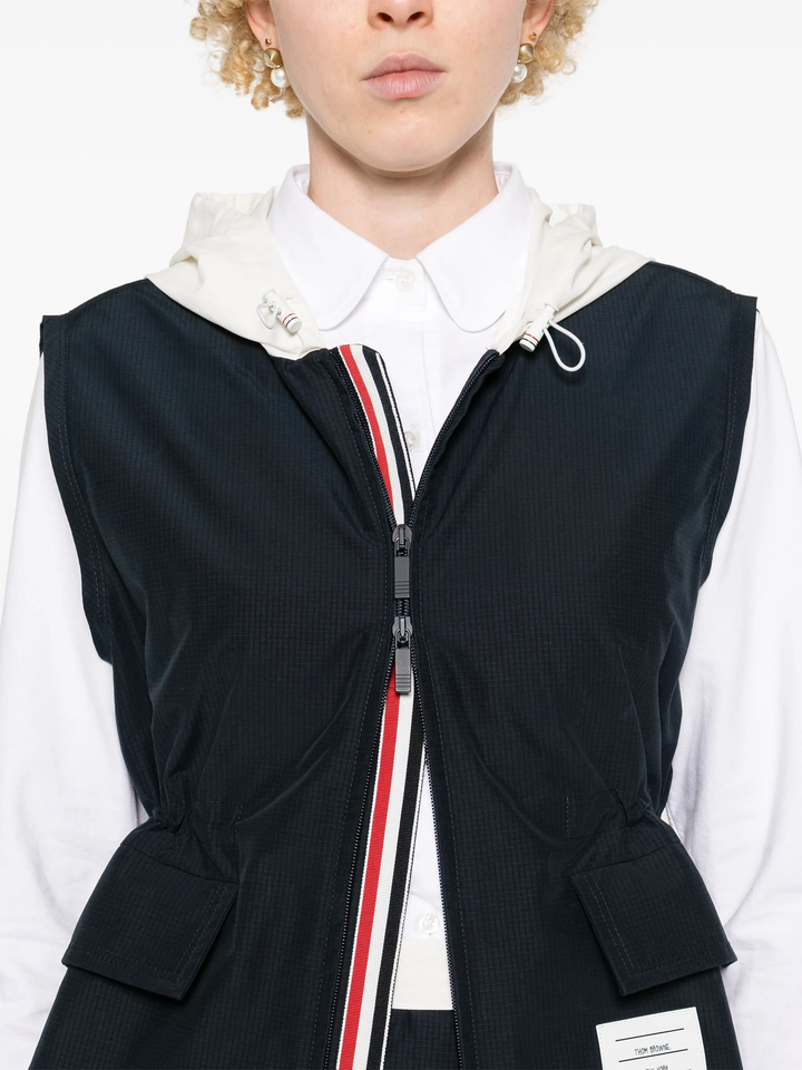 Ripstop Hooded Vest Women