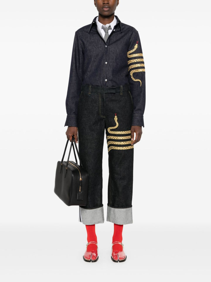 Lunar New Year Easy Fit Denim Shirt