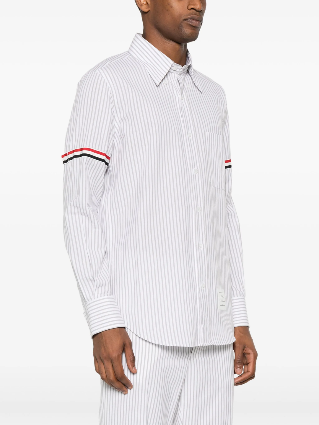 Madras Cotton Armband Shirt Men