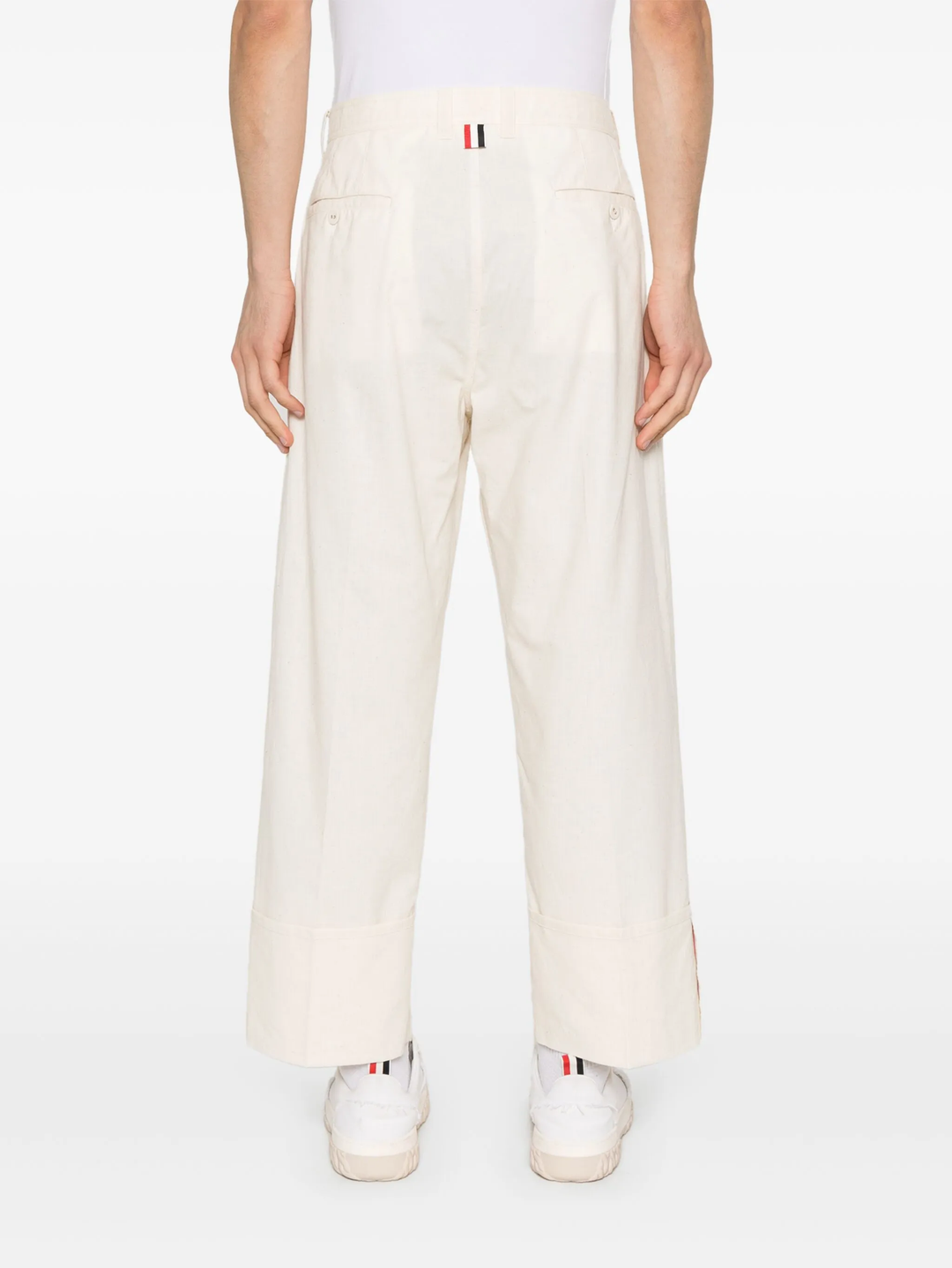 Unconstructed Straight Leg Pants