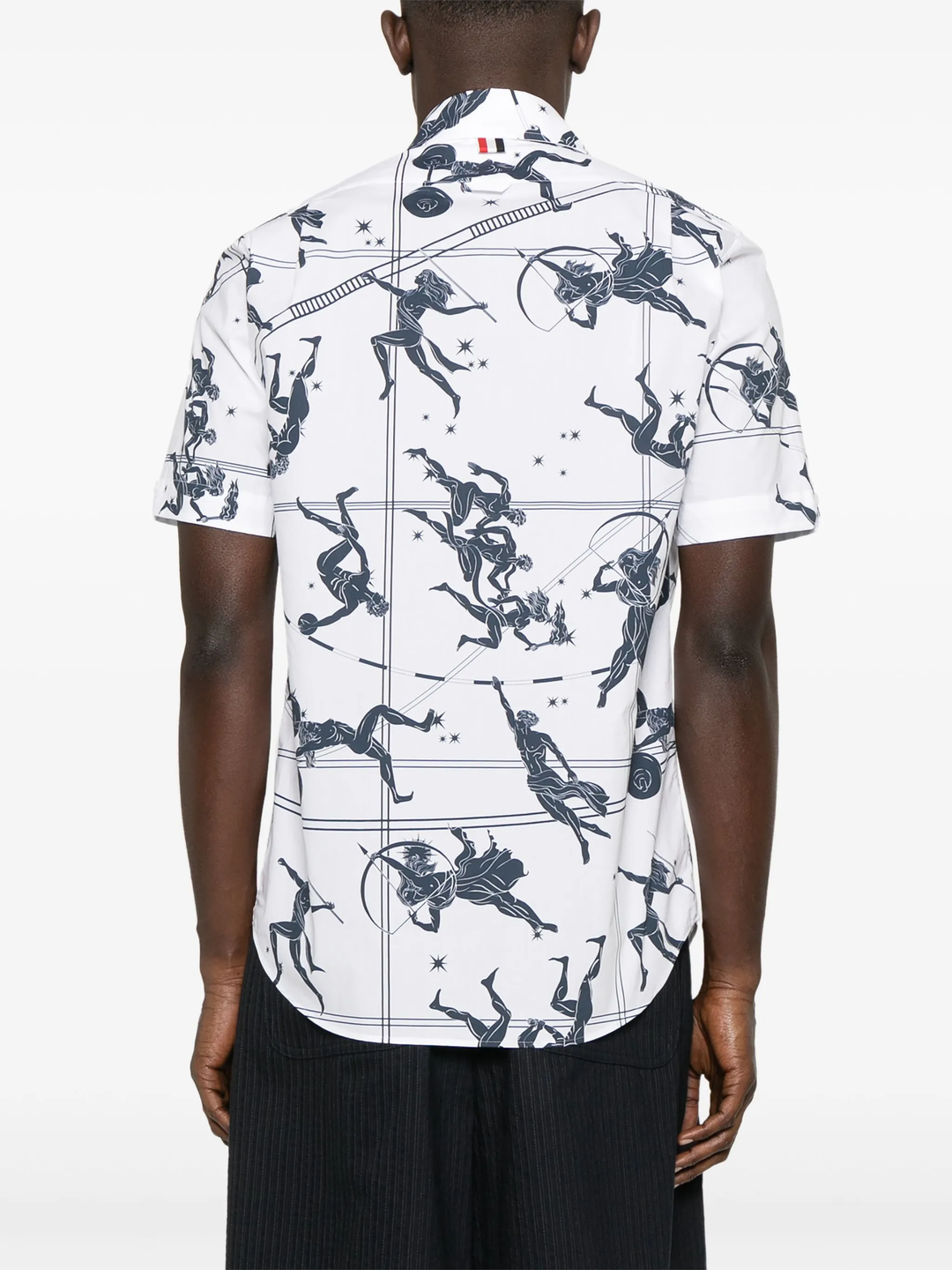 Straight Fit Button Down Shirt