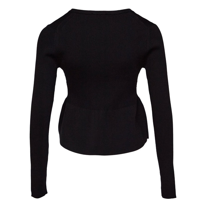 Melange Rib Knit Cardigan