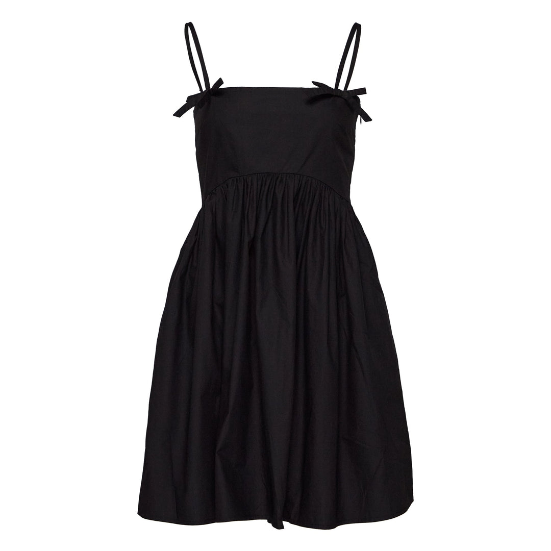 Cotton Poplin Strap Dress