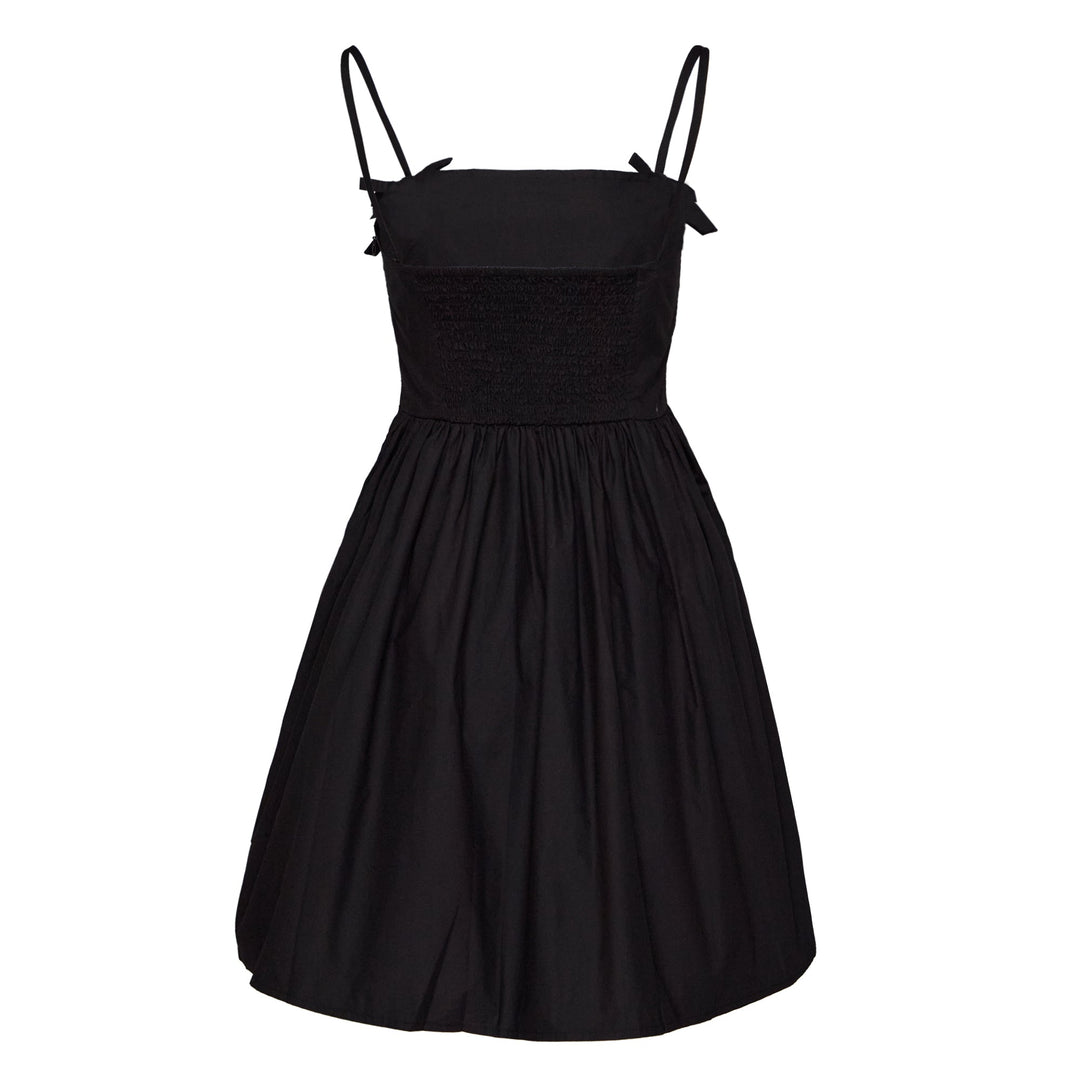 Cotton Poplin Strap Dress