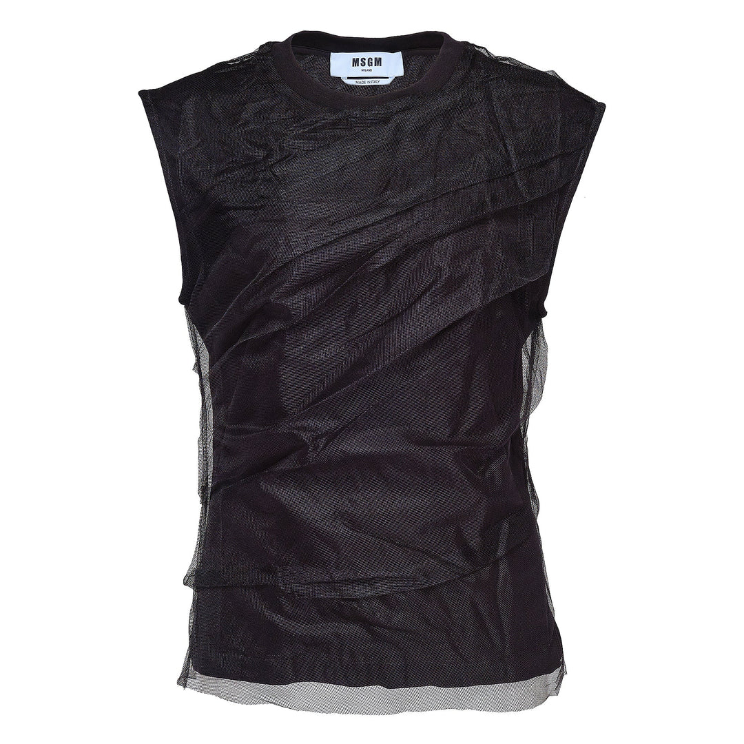 Tulle Mesh Top