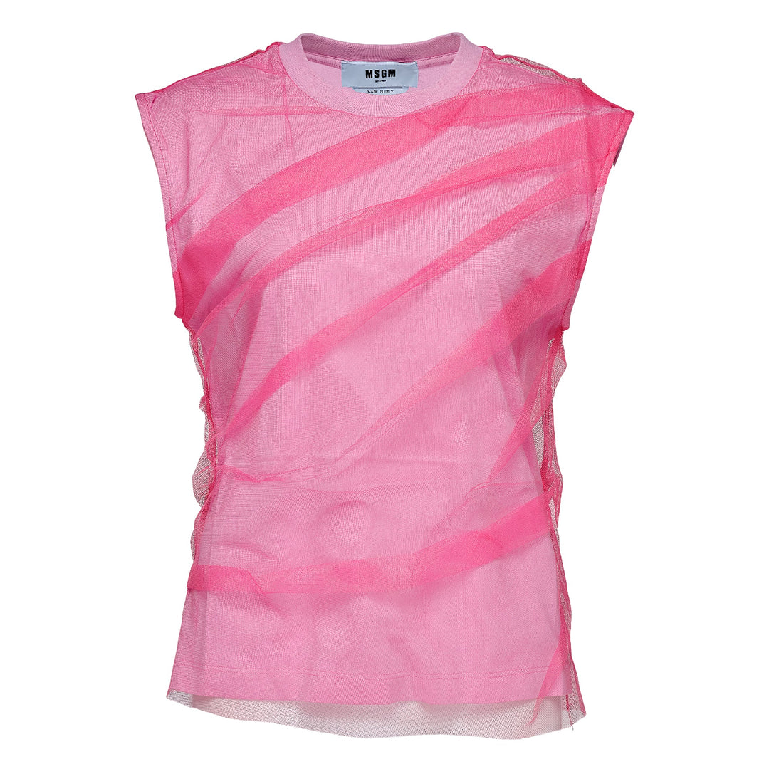 Tulle Mesh Top