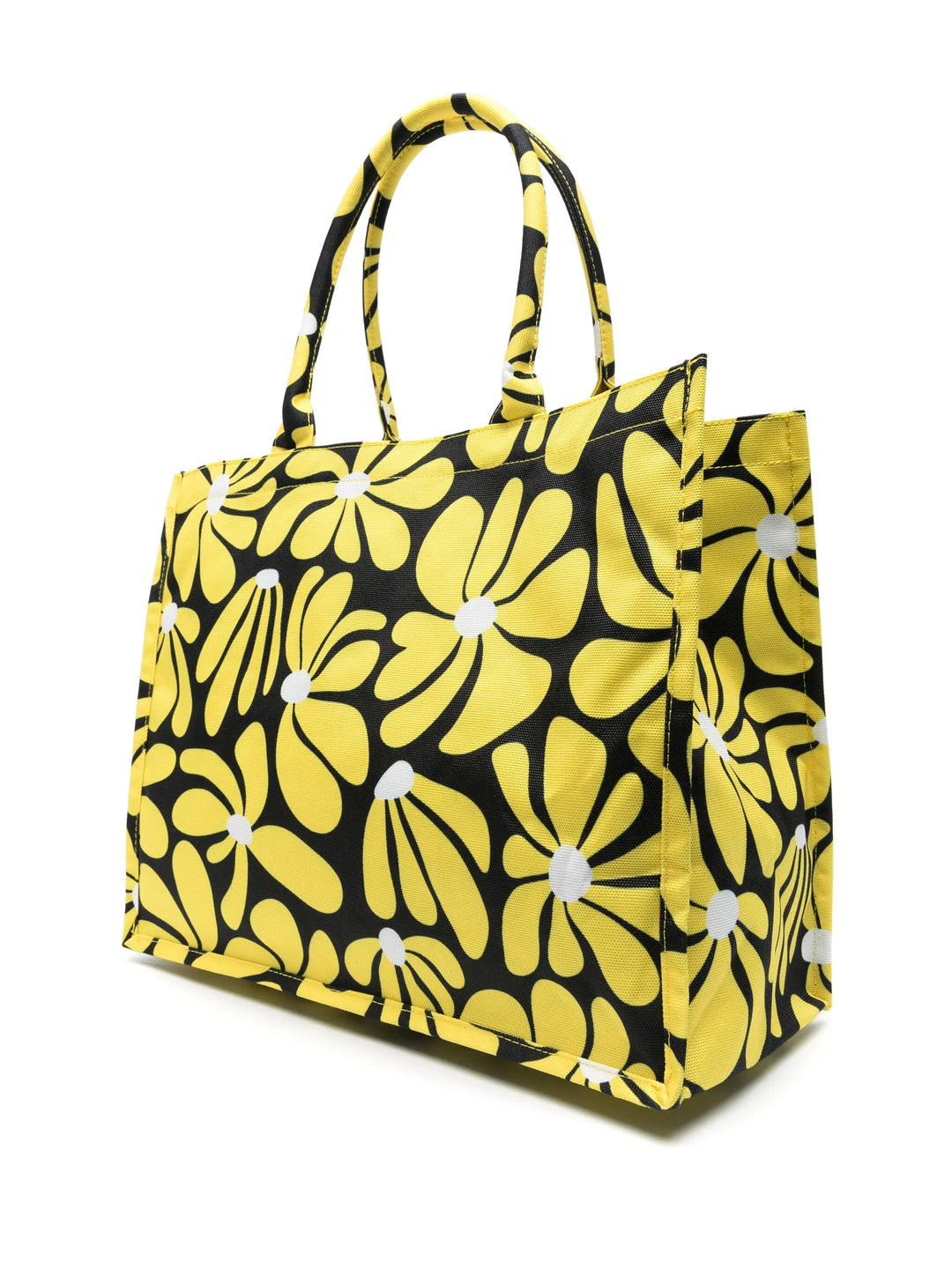 Eclectic Daisy Canvas Tote