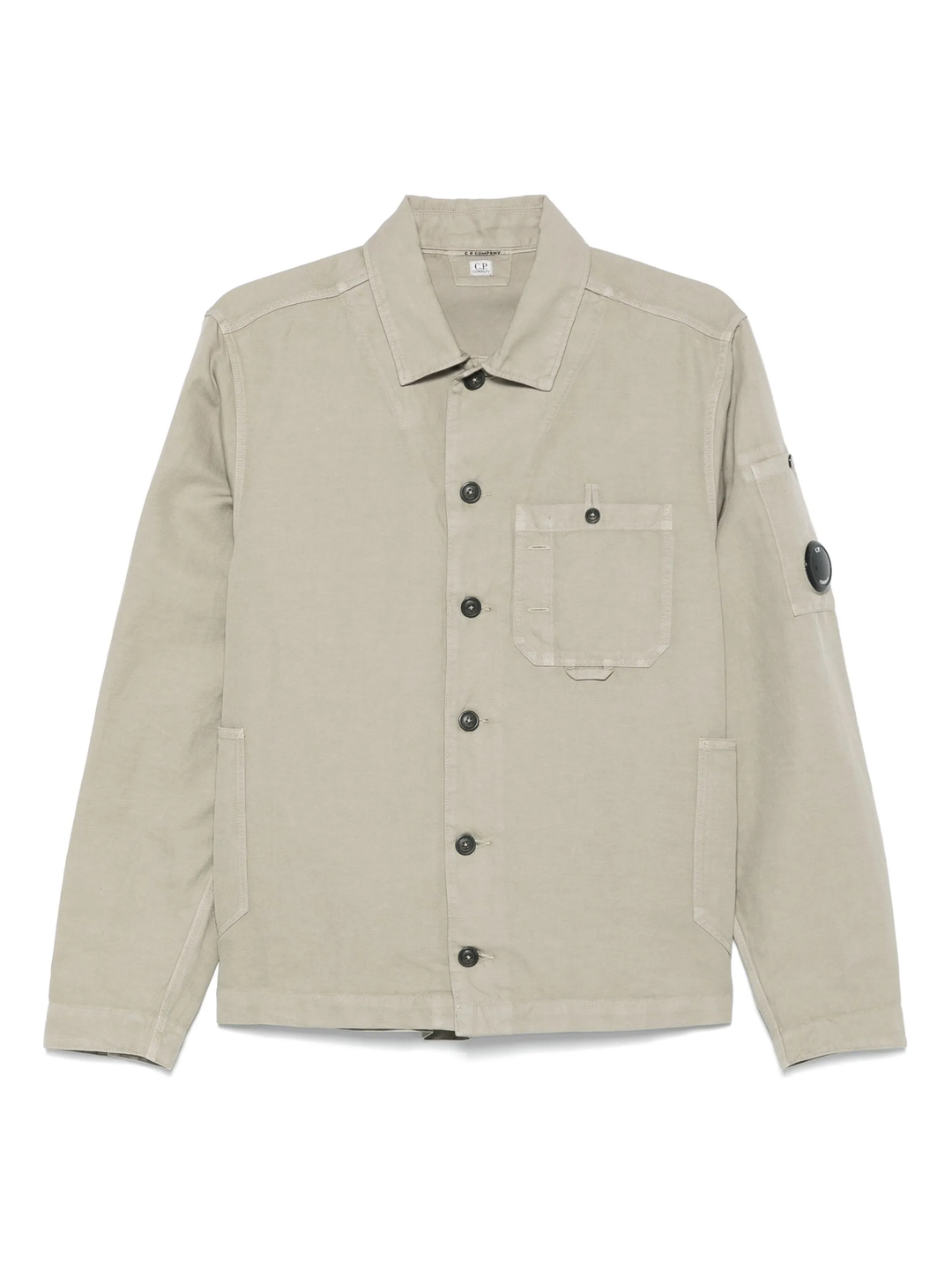 Cotton/Linen Lens Overshirt