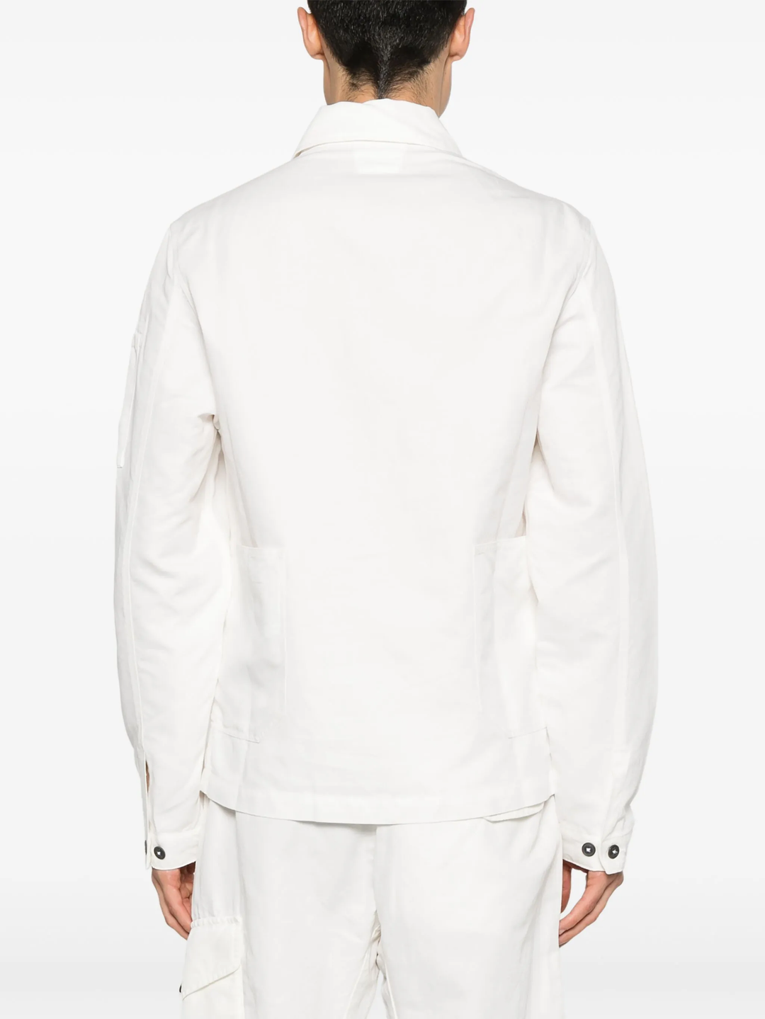 Cotton/Linen Lens Overshirt