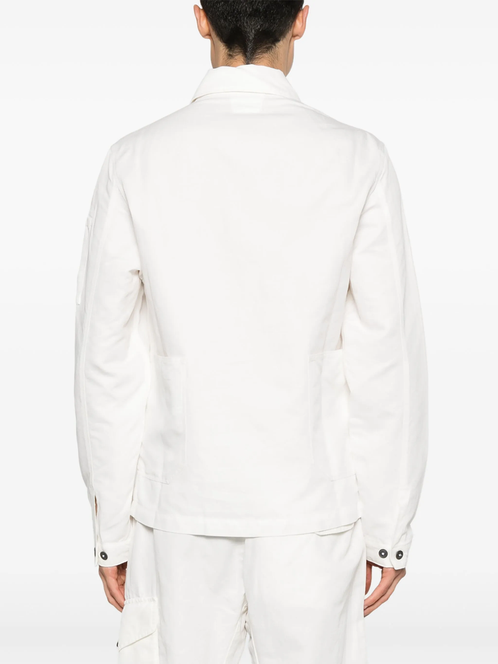 Cotton/Linen Lens Overshirt