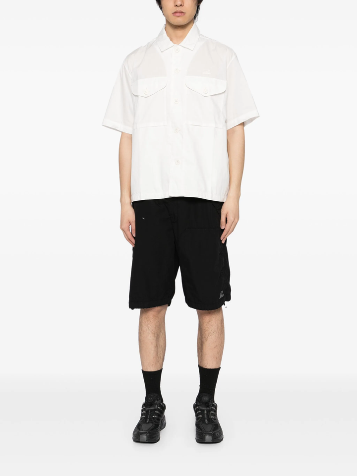 Boxy Short Sleeve Popeline Shirt