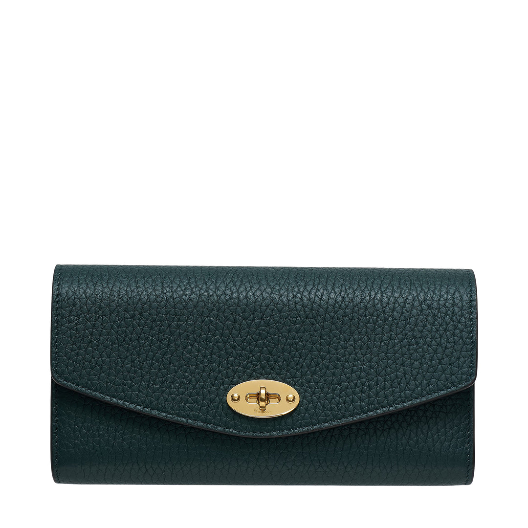 Darley Wallet Mulberry Green Heavy Grain