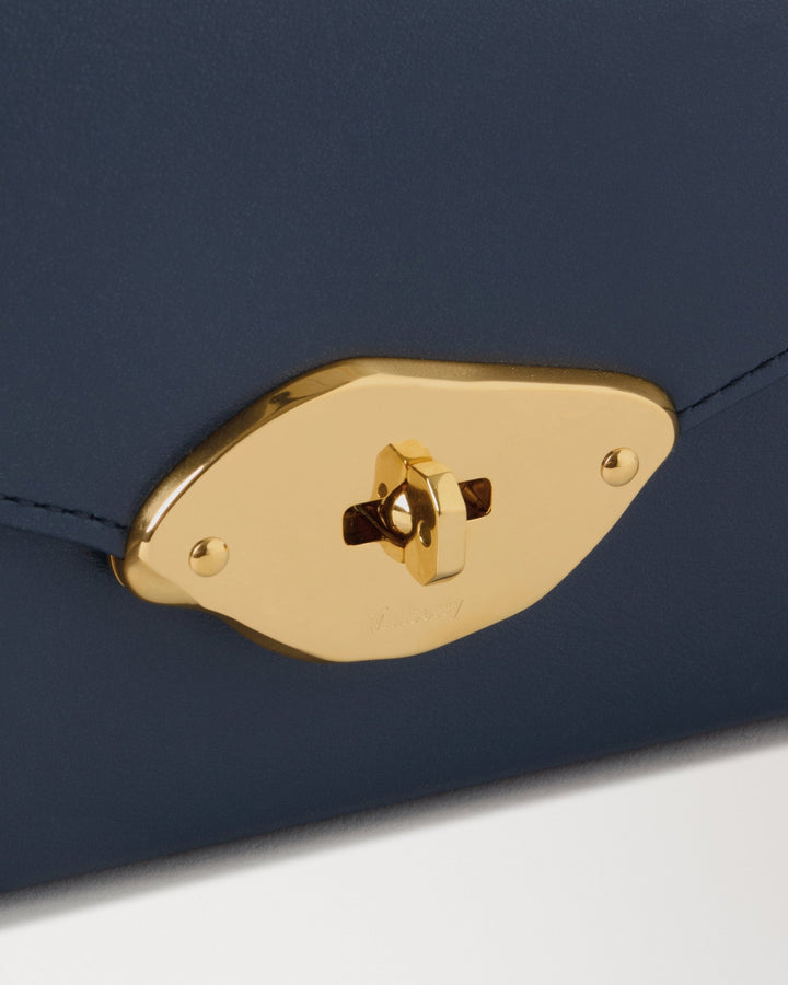 Small Lana Top Handle Night Sky High Gloss Leather