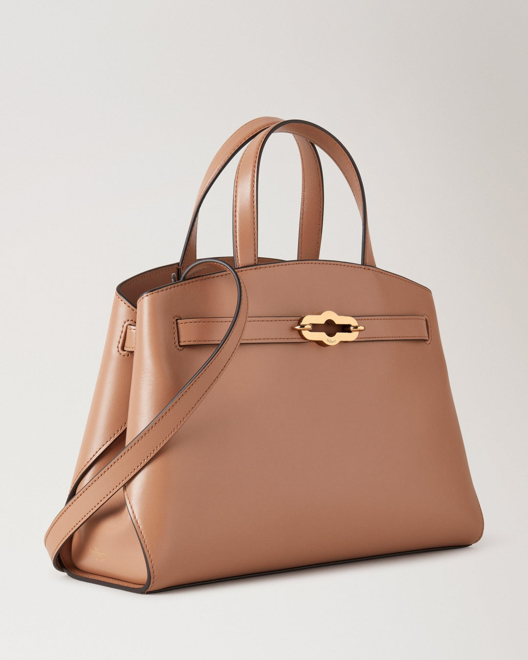 Small Pimlico Tote Sable High Gloss Leather