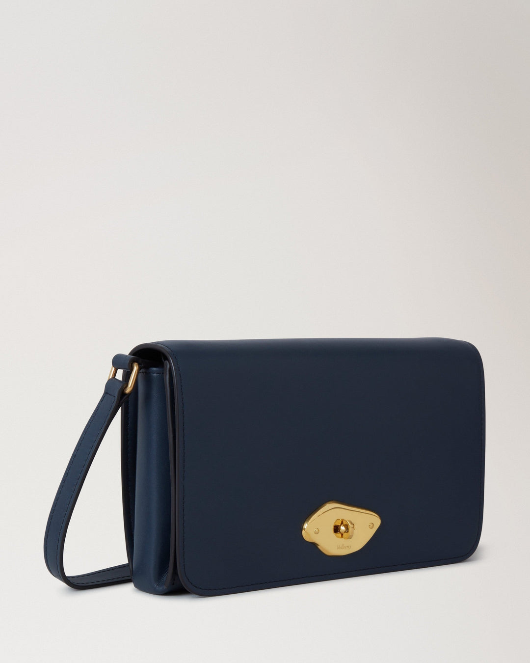 Lana Wallet On Strap Night Sky High Gloss Leather