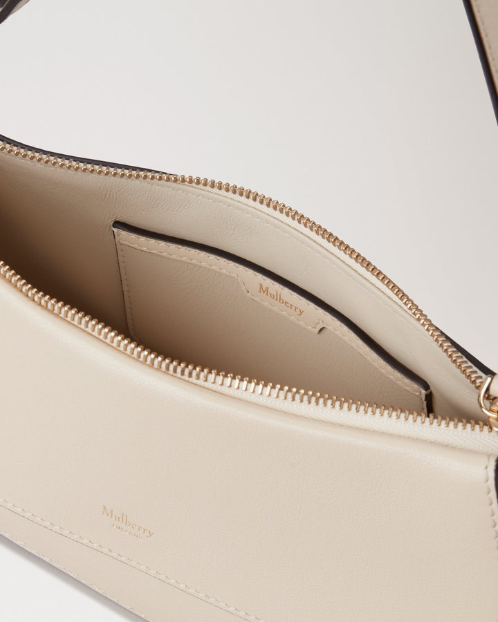 Clovelly Shoulder Bag Eggshell Micro Classic Grain