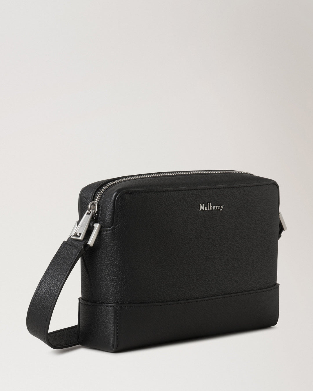 Small Farringdon Messenger Black Small Pebble Grain