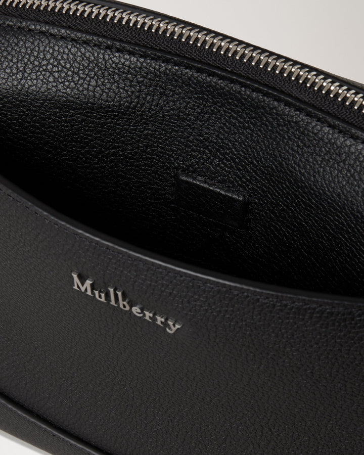 Small Farringdon Messenger Black Small Pebble Grain