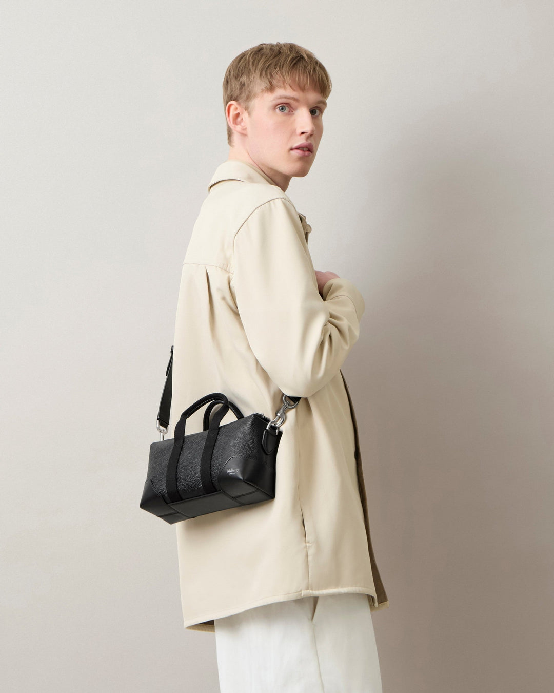 Mini Crossbody Clipper Black Bioveg Scotchgrain