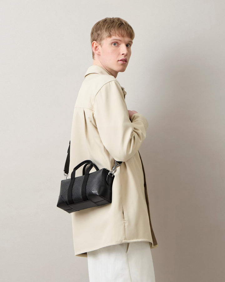 Mini Crossbody Clipper Black Bioveg Scotchgrain