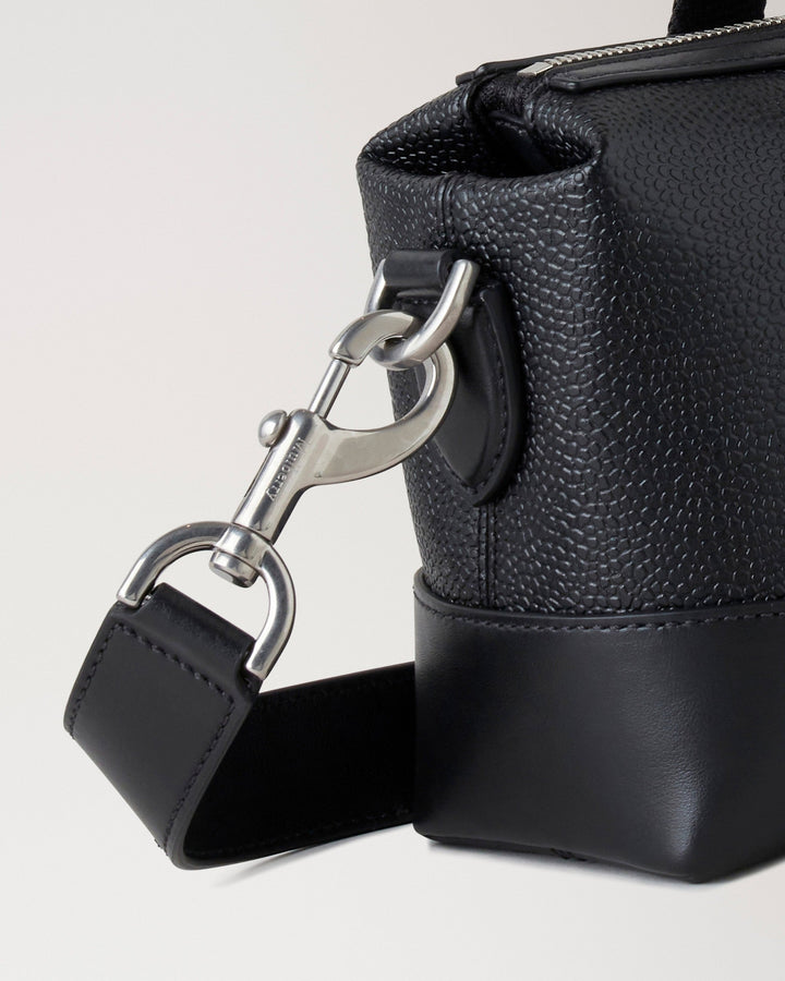 Mini Crossbody Clipper Black Bioveg Scotchgrain