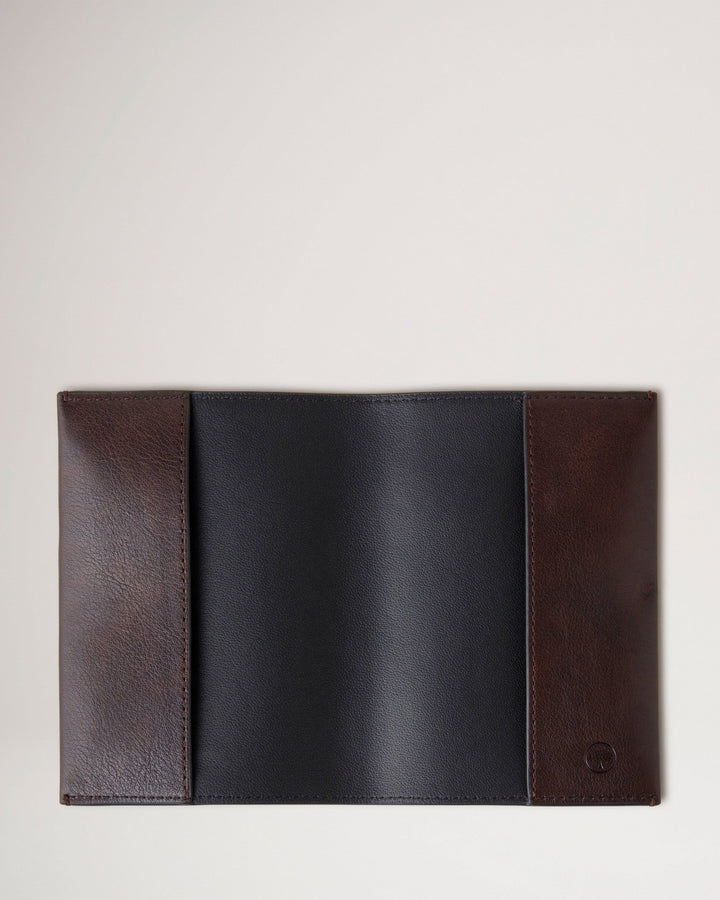 Passport Slip Two Tone Leather