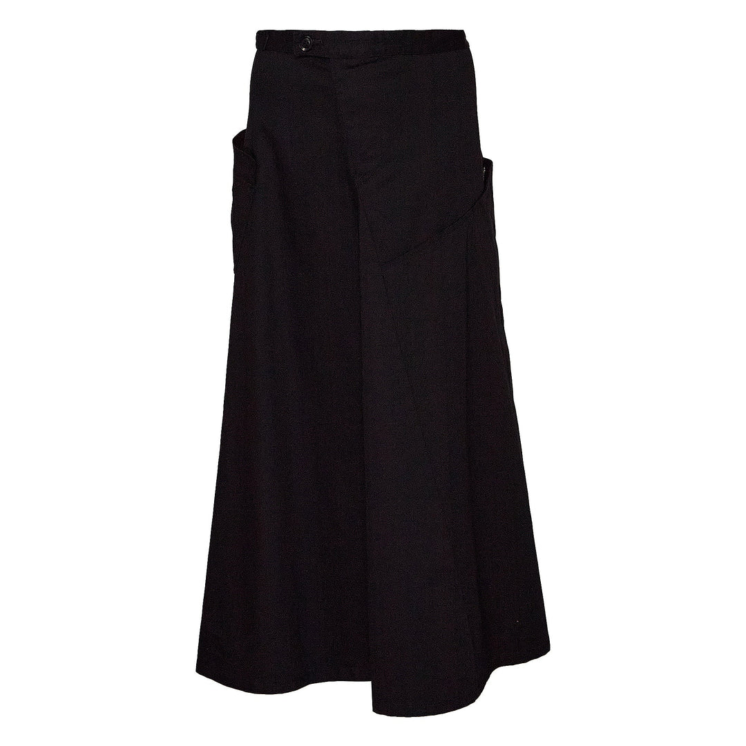 Flare Skirt With Gusset