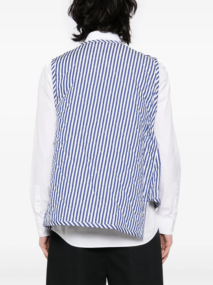 CDG SHIRT x LAVENHAM bias Thor Vest