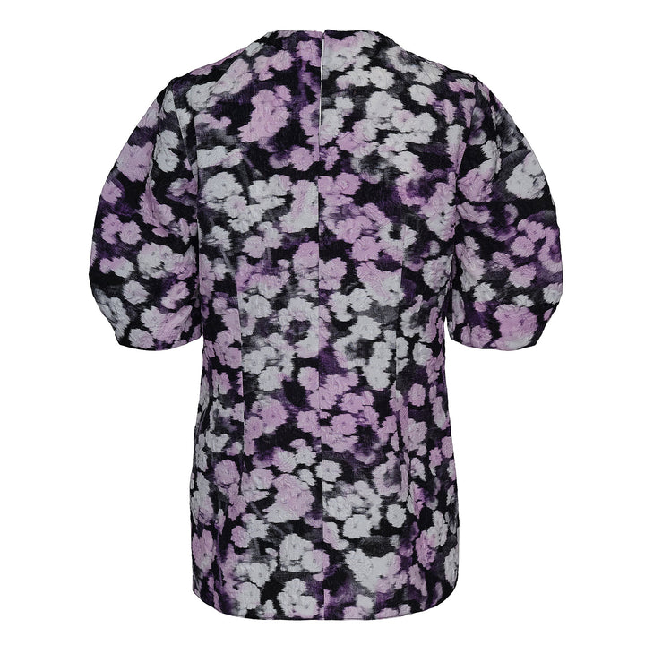 Short Sleeve Top Matelasse