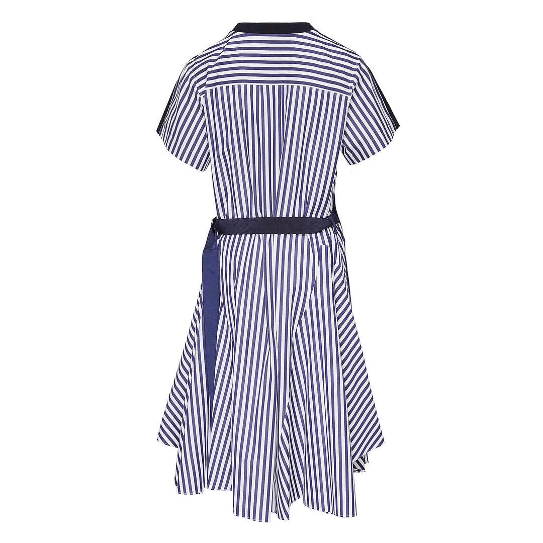 Cotton Poplin X Cotton Jersey Dress