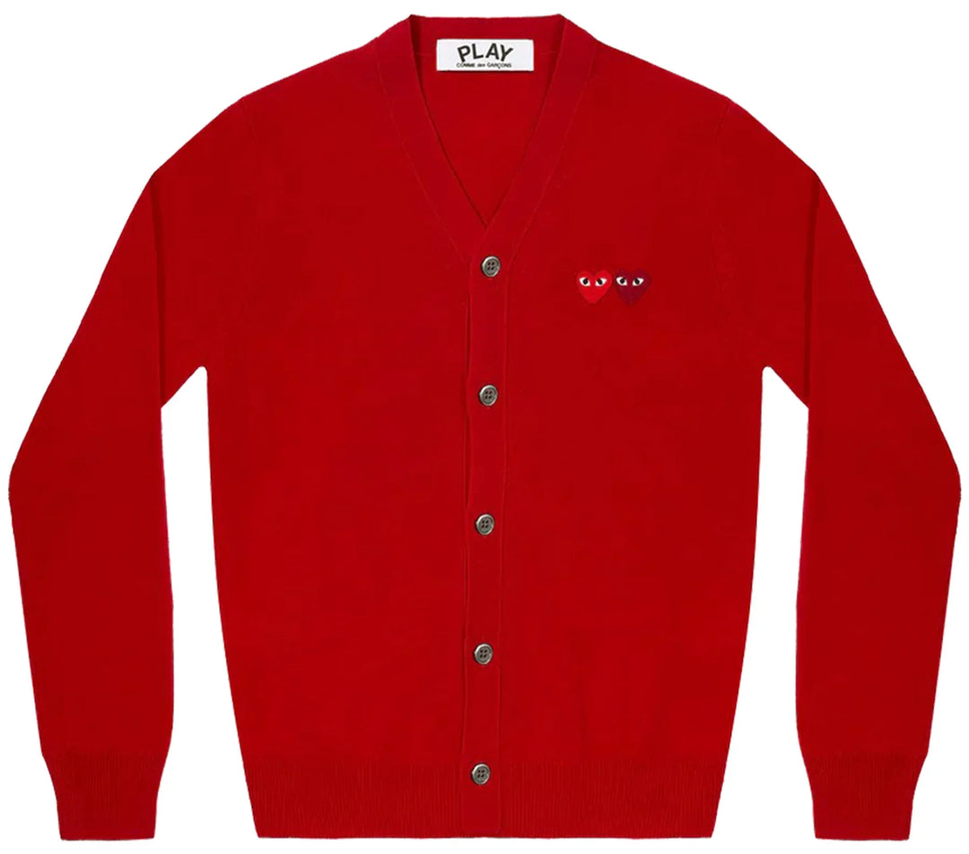 Double Hearts Cardigan Unisex