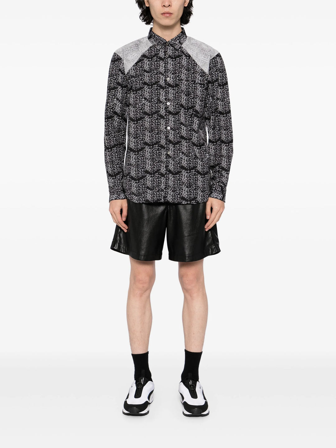 Cotton Broad Printed Pattern Shirt