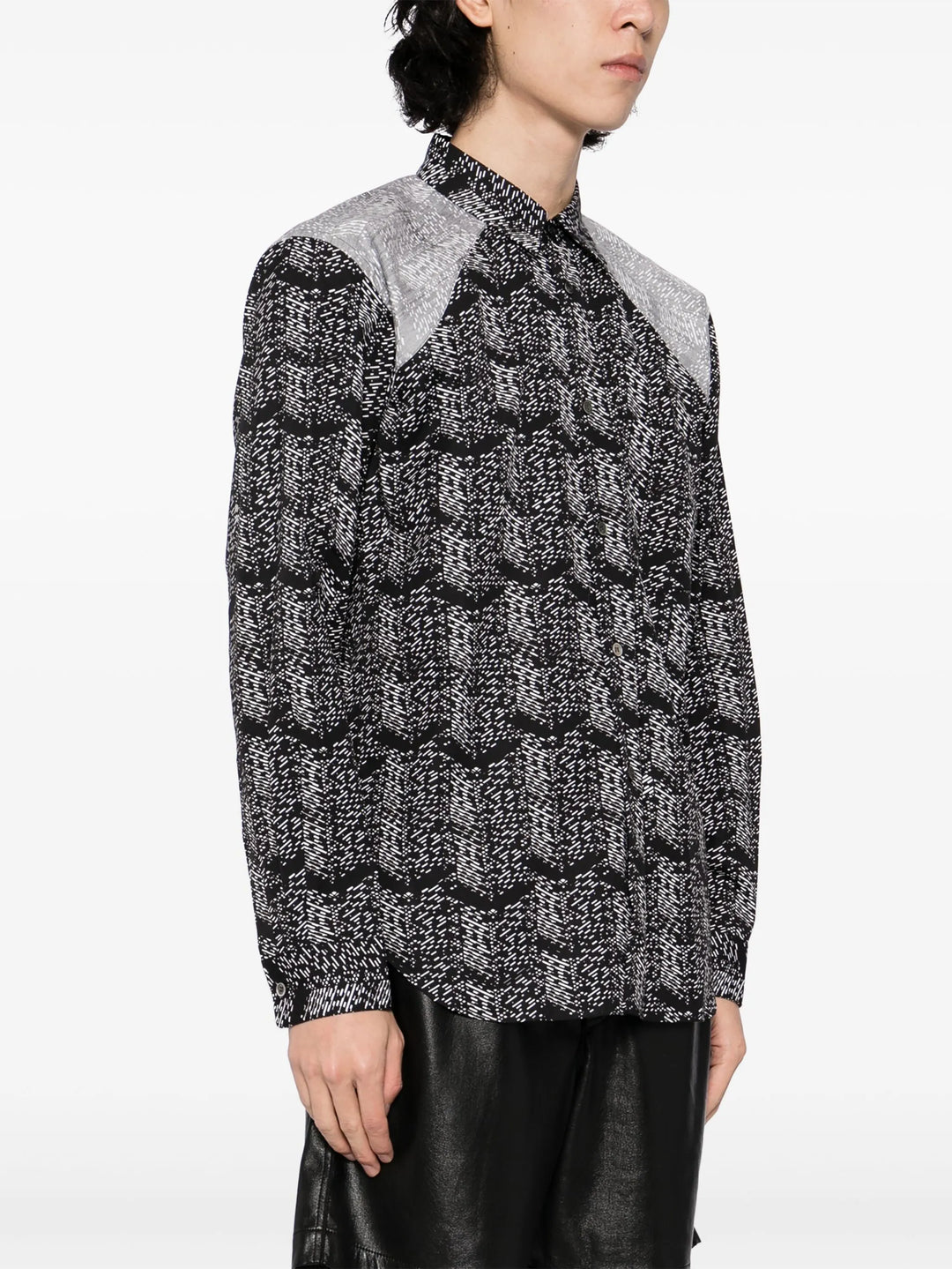 Cotton Broad Printed Pattern Shirt