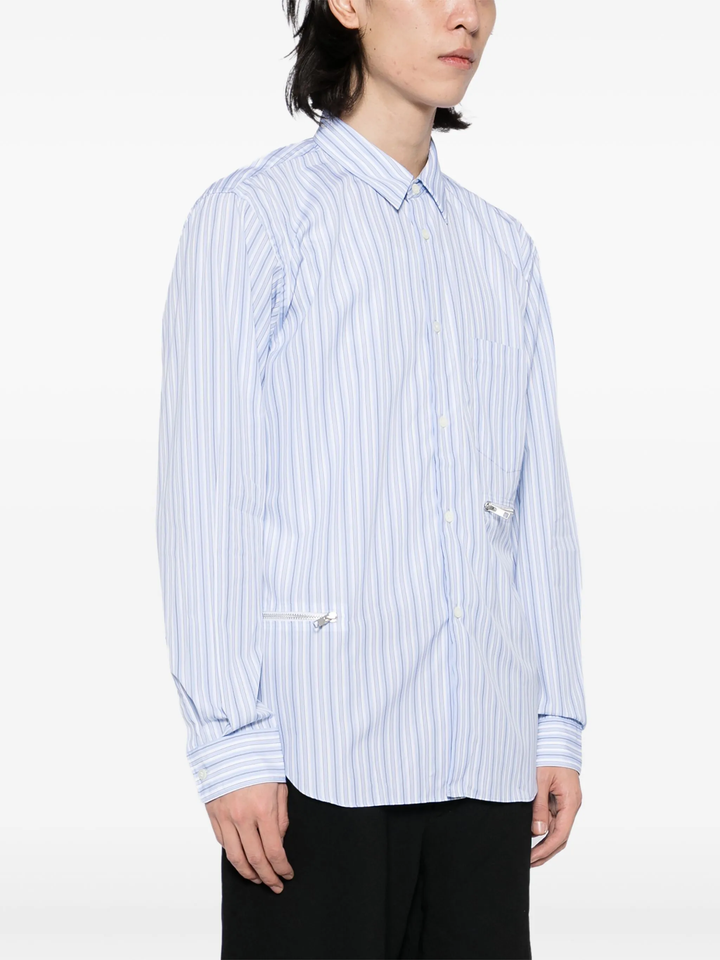 Cotton Broad Stripe Shirt