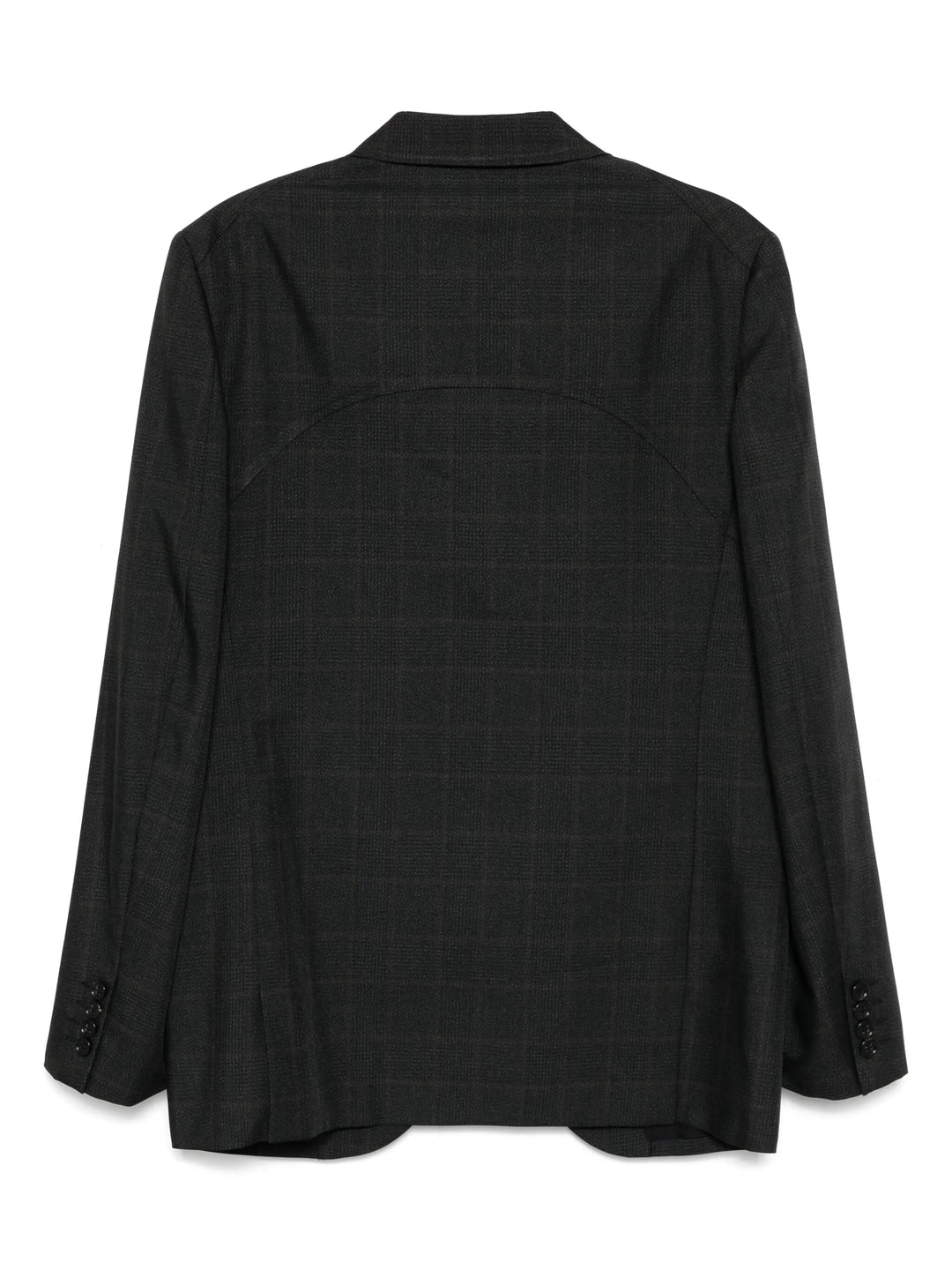 Irregular Glen Check Windowpane Jacket