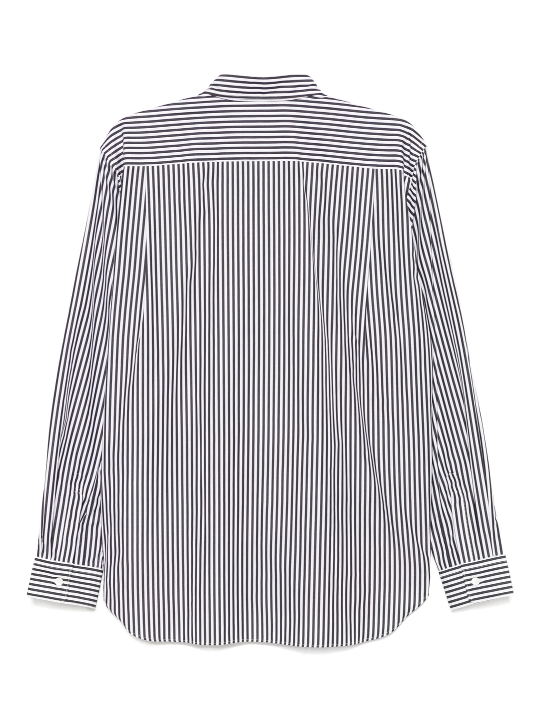Cotton Broad Stripe X Cotton Blouse