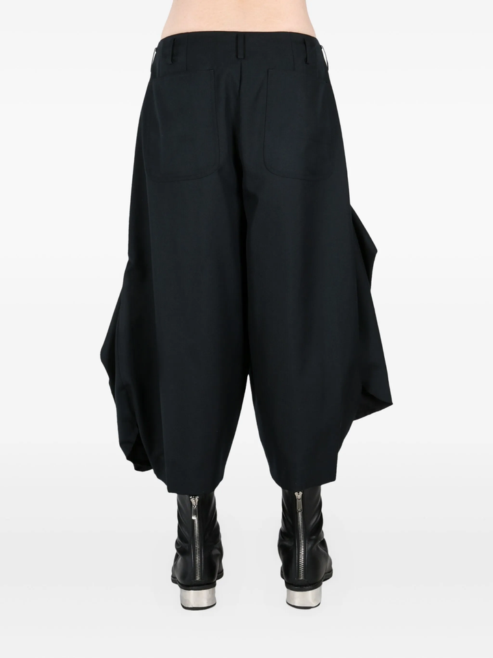 Wool Polyester Serge X Cotton Pants