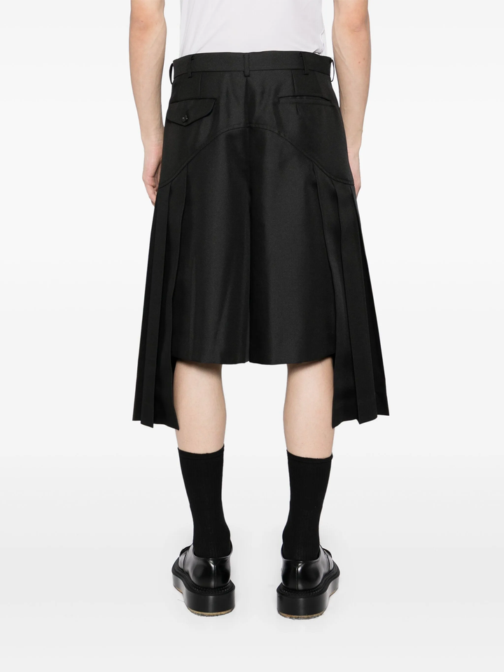 Wool Gabardine Medium Shorts