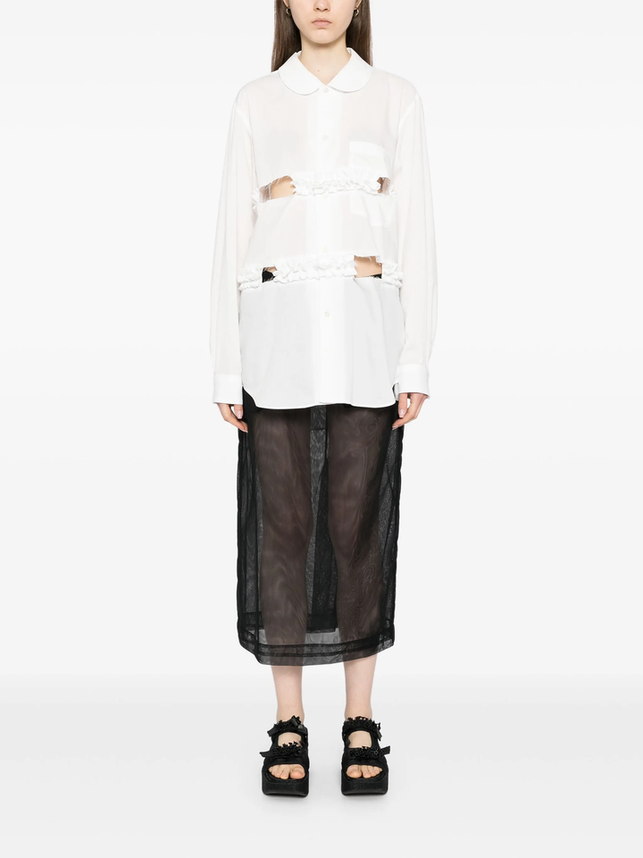 Polyester Spun Broad Shirt