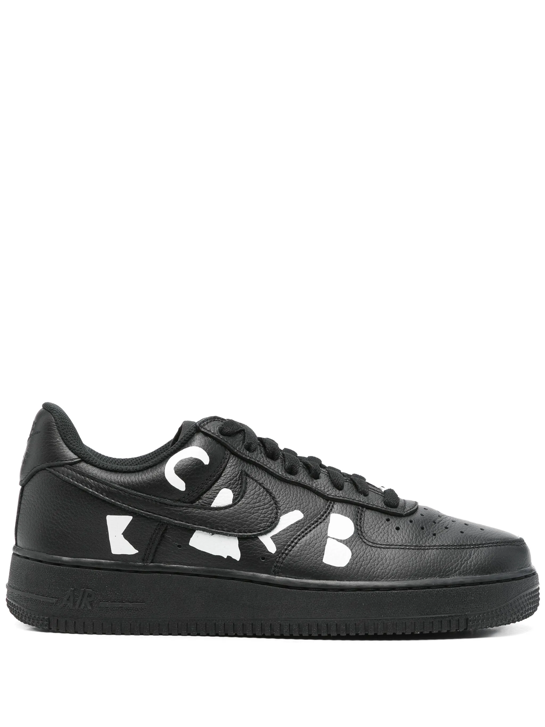 CDG Black X Nike Air Force 1 Sneakers