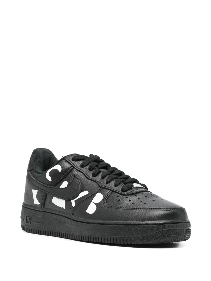 CDG Black X Nike Air Force 1 Sneakers