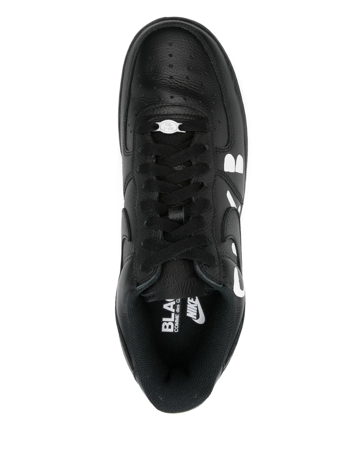 CDG Black X Nike Air Force 1 Sneakers